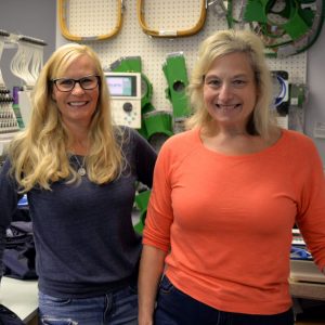 Pam Stein Berg & Pam Turpin, Owners of Thread-tastic!