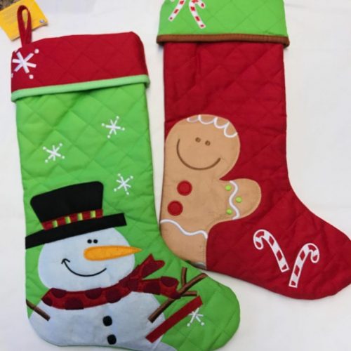 Stephen Joseph Quilted Stocking